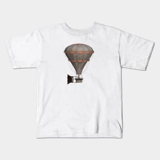 Whimsical vintage balloon print Kids T-Shirt